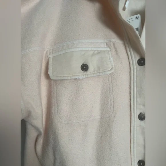 Free People Ruby Jacket Shacket Movement Beach One Pilcro XL NWT Pilcro Hailee - Picture 4 of 7